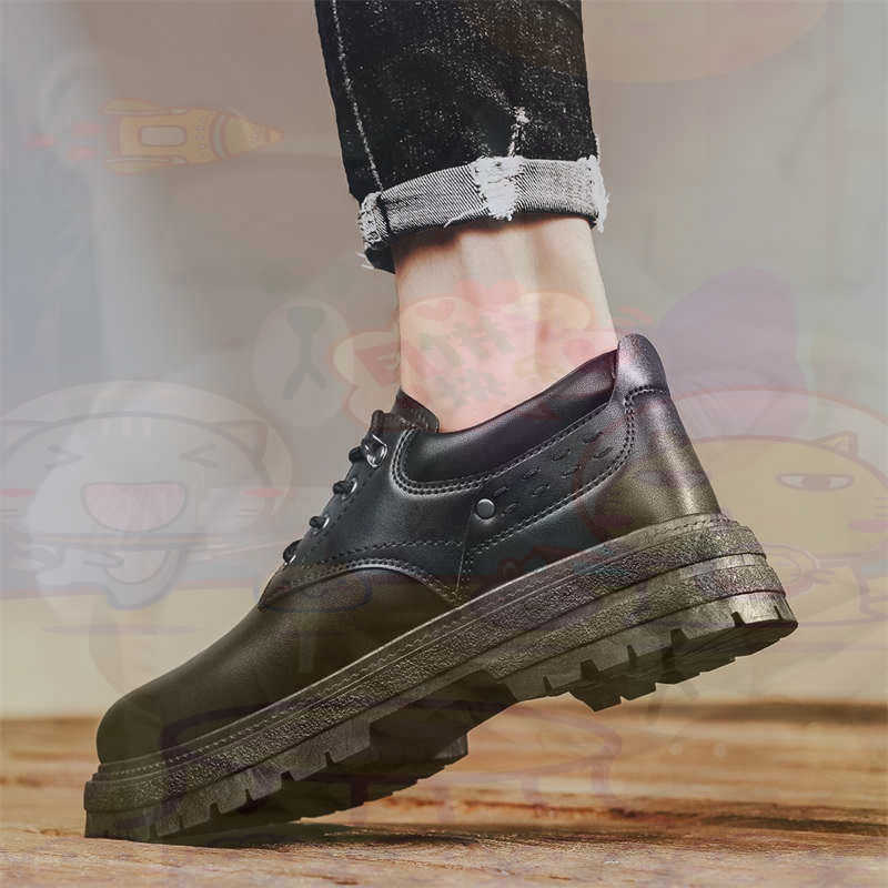 Office Print Tech - Dunkles Naturleder, modische Turnschuhe, Tennis-Herren-Turnschuhe, modische