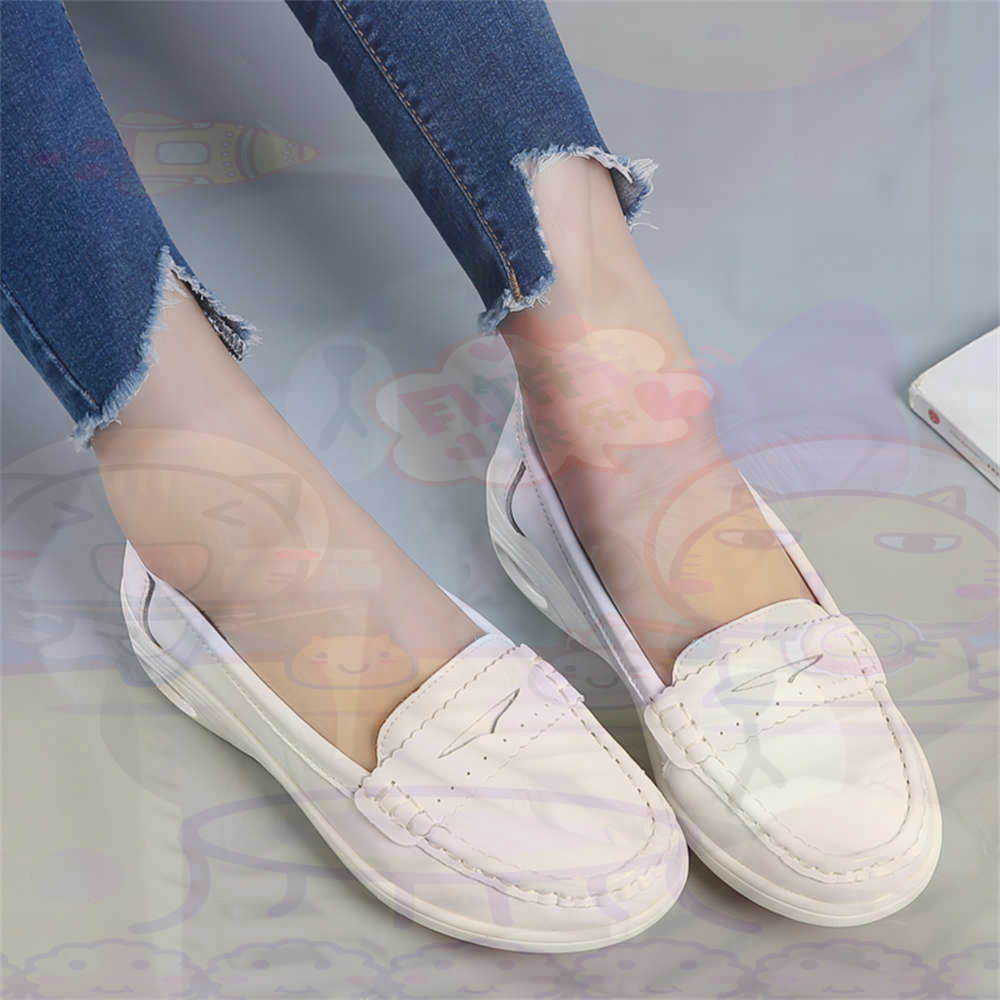 Office Tech Supply - Weiche Slip-on Damen Große Größe Schuhe