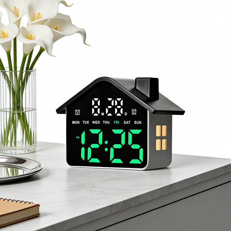 Hausförmiger LED-Wecker Elektr – Digital Timer Countdown Bewertung und Preis